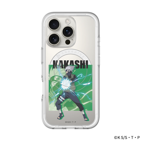 スリムプロテクションプレミアムケース with MagSafe［ NARUTO -ナルト- 疾風伝 - はたけカカシ ］