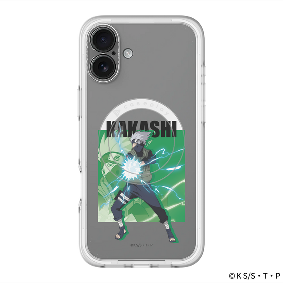 スリムプロテクションプレミアムケース with MagSafe［ NARUTO -ナルト- 疾風伝 - はたけカカシ ］