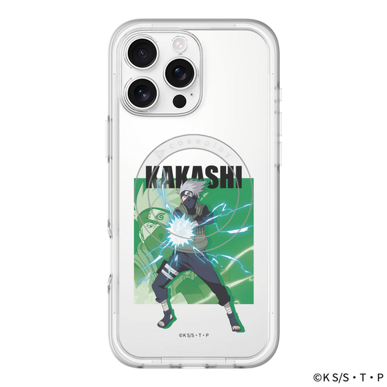 スリムプロテクションプレミアムケース with MagSafe［ NARUTO-ナルト- 疾風伝 - はたけカカシ ］