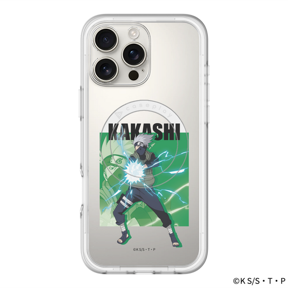 スリムプロテクションプレミアムケース with MagSafe［ NARUTO -ナルト- 疾風伝 - はたけカカシ ］