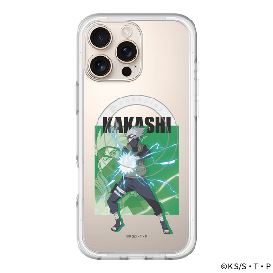 スリムプロテクションプレミアムケース with MagSafe［ NARUTO -ナルト- 疾風伝 - はたけカカシ ］