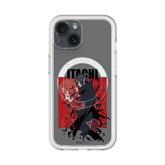 スリムプロテクションプレミアムケース with MagSafe［ NARUTO -ナルト- 疾風伝 - うちはイタチ ］