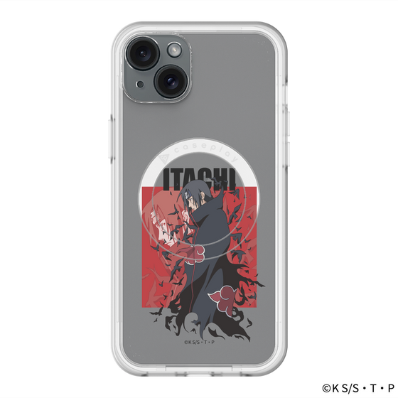 スリムプロテクションプレミアムケース with MagSafe［ NARUTO -ナルト- 疾風伝 - うちはイタチ ］