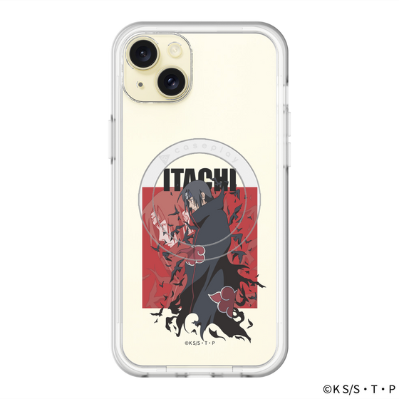 スリムプロテクションプレミアムケース with MagSafe［ NARUTO -ナルト- 疾風伝 - うちはイタチ ］