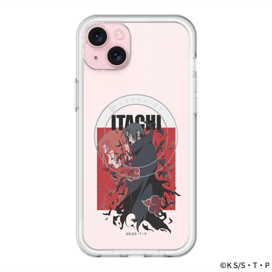 スリムプロテクションプレミアムケース with MagSafe［ NARUTO -ナルト- 疾風伝 - うちはイタチ ］