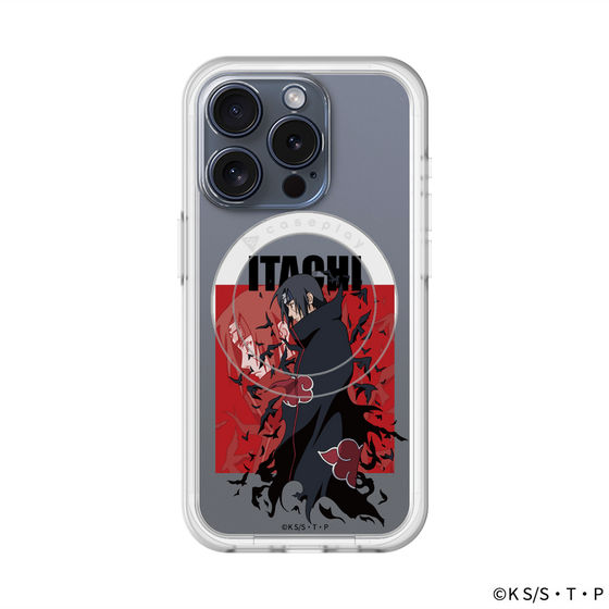 スリムプロテクションプレミアムケース with MagSafe［ NARUTO -ナルト- 疾風伝 - うちはイタチ ］