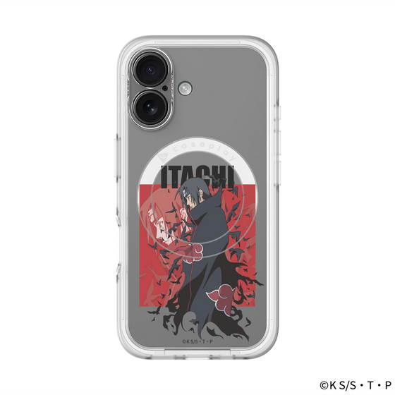 スリムプロテクションプレミアムケース with MagSafe［ NARUTO -ナルト- 疾風伝 - うちはイタチ ］