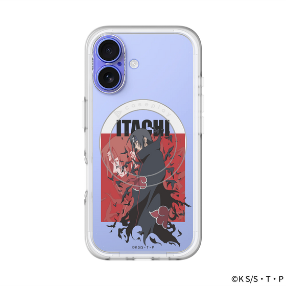 スリムプロテクションプレミアムケース with MagSafe［ NARUTO -ナルト- 疾風伝 - うちはイタチ ］