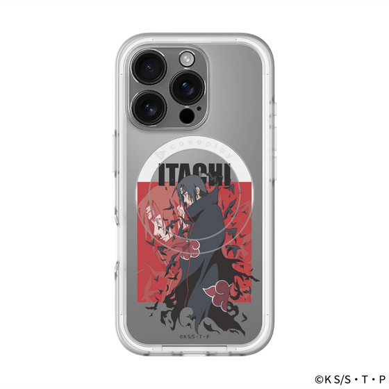 スリムプロテクションプレミアムケース with MagSafe［ NARUTO -ナルト- 疾風伝 - うちはイタチ ］