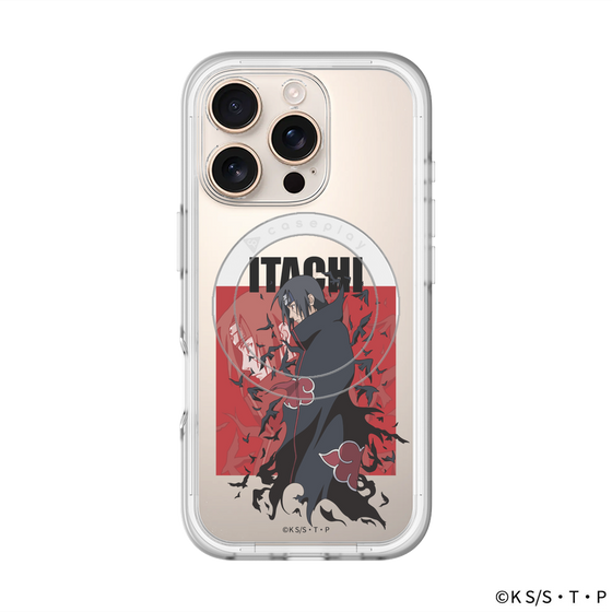 スリムプロテクションプレミアムケース with MagSafe［ NARUTO -ナルト- 疾風伝 - うちはイタチ ］