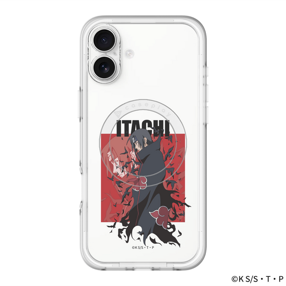 スリムプロテクションプレミアムケース with MagSafe［ NARUTO-ナルト- 疾風伝 - うちはイタチ ］