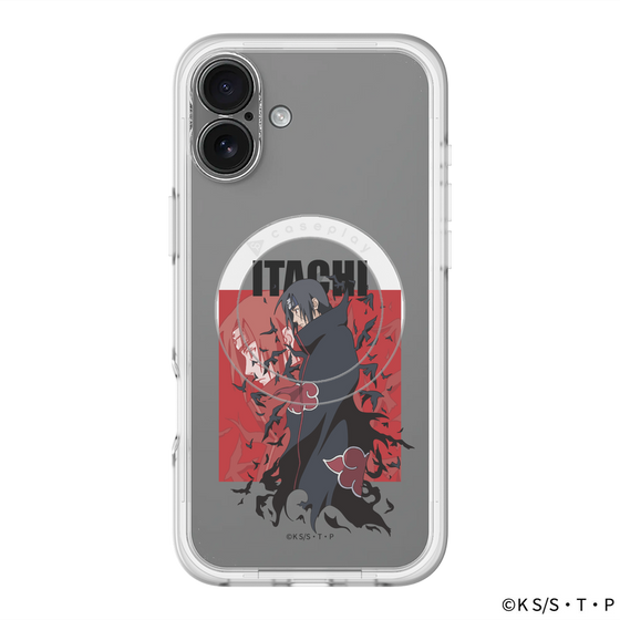 スリムプロテクションプレミアムケース with MagSafe［ NARUTO -ナルト- 疾風伝 - うちはイタチ ］