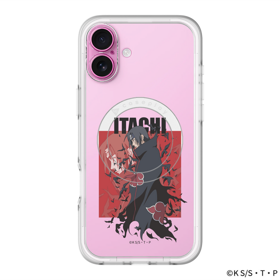 スリムプロテクションプレミアムケース with MagSafe［ NARUTO -ナルト- 疾風伝 - うちはイタチ ］