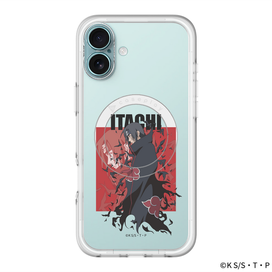 スリムプロテクションプレミアムケース with MagSafe［ NARUTO -ナルト- 疾風伝 - うちはイタチ ］