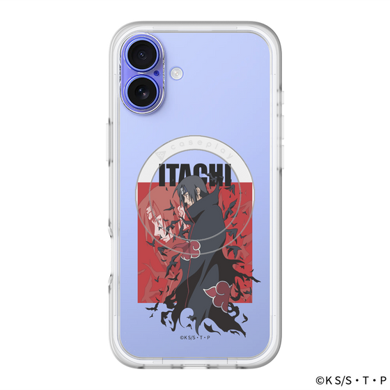 スリムプロテクションプレミアムケース with MagSafe［ NARUTO -ナルト- 疾風伝 - うちはイタチ ］