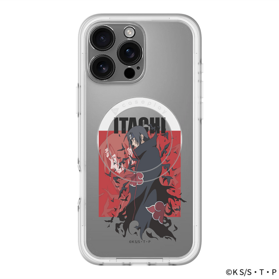 スリムプロテクションプレミアムケース with MagSafe［ NARUTO -ナルト- 疾風伝 - うちはイタチ ］