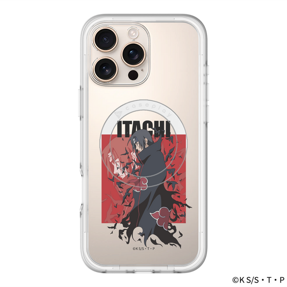 スリムプロテクションプレミアムケース with MagSafe［ NARUTO -ナルト- 疾風伝 - うちはイタチ ］