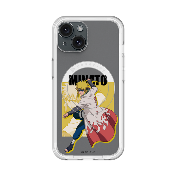 スリムプロテクションプレミアムケース with MagSafe［ NARUTO -ナルト- 疾風伝 - 波風ミナト ］