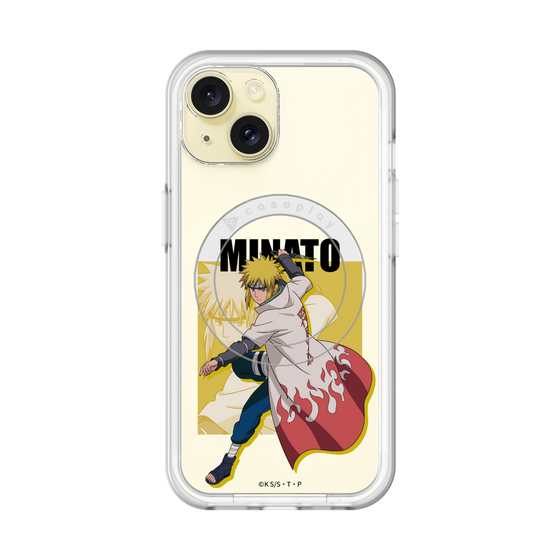 スリムプロテクションプレミアムケース with MagSafe［ NARUTO -ナルト- 疾風伝 - 波風ミナト ］