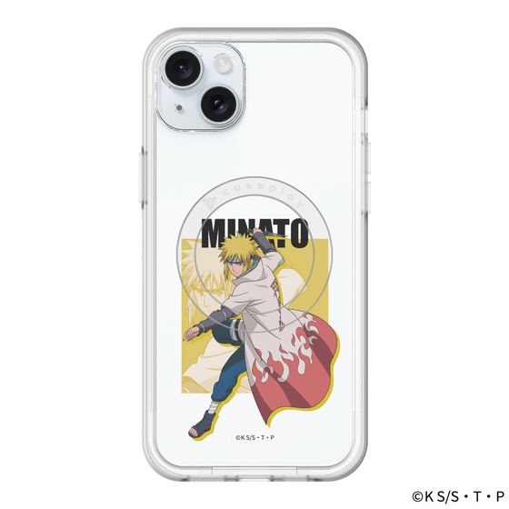 スリムプロテクションプレミアムケース with MagSafe［ NARUTO-ナルト- 疾風伝 - 波風ミナト ］