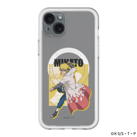 スリムプロテクションプレミアムケース with MagSafe［ NARUTO -ナルト- 疾風伝 - 波風ミナト ］