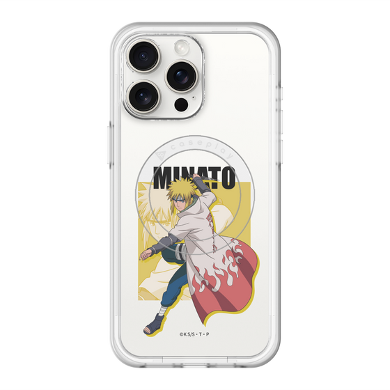 スリムプロテクションプレミアムケース with MagSafe［ NARUTO -ナルト- 疾風伝 - 波風ミナト ］