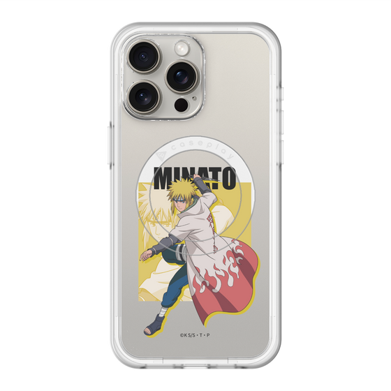 スリムプロテクションプレミアムケース with MagSafe［ NARUTO -ナルト- 疾風伝 - 波風ミナト ］