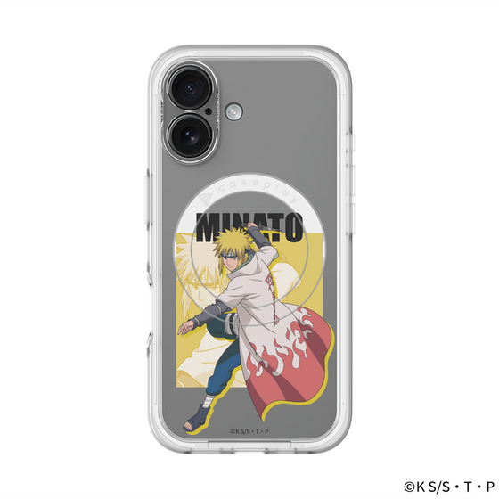 スリムプロテクションプレミアムケース with MagSafe［ NARUTO -ナルト- 疾風伝 - 波風ミナト ］