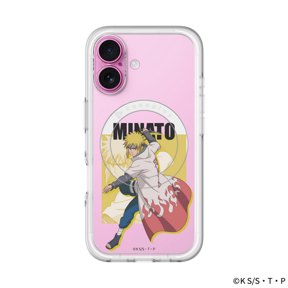 スリムプロテクションプレミアムケース with MagSafe［ NARUTO -ナルト- 疾風伝 - 波風ミナト ］