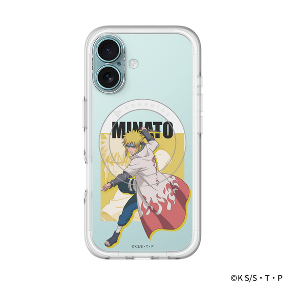 スリムプロテクションプレミアムケース with MagSafe［ NARUTO -ナルト- 疾風伝 - 波風ミナト ］