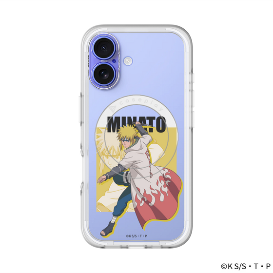 スリムプロテクションプレミアムケース with MagSafe［ NARUTO -ナルト- 疾風伝 - 波風ミナト ］