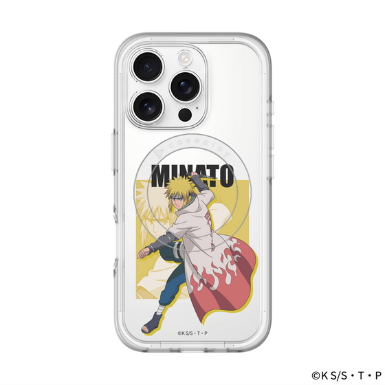 スリムプロテクションプレミアムケース with MagSafe［ NARUTO-ナルト- 疾風伝 - 波風ミナト ］