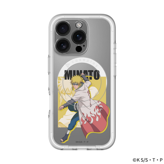 スリムプロテクションプレミアムケース with MagSafe［ NARUTO -ナルト- 疾風伝 - 波風ミナト ］