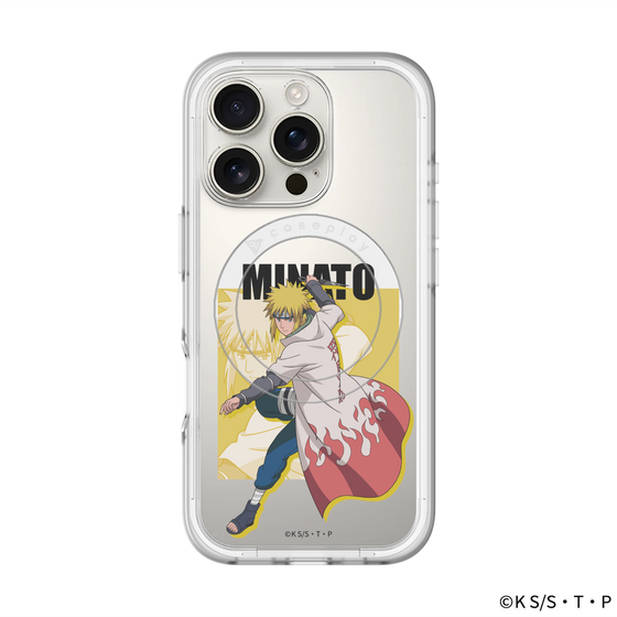 スリムプロテクションプレミアムケース with MagSafe［ NARUTO -ナルト- 疾風伝 - 波風ミナト ］