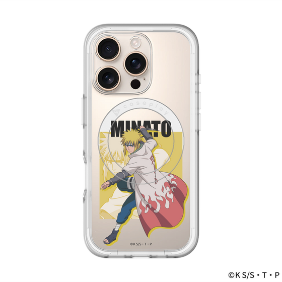 スリムプロテクションプレミアムケース with MagSafe［ NARUTO -ナルト- 疾風伝 - 波風ミナト ］