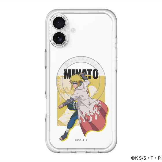 スリムプロテクションプレミアムケース with MagSafe［ NARUTO-ナルト- 疾風伝 - 波風ミナト ］