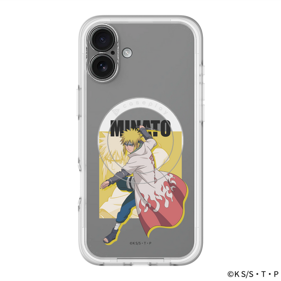 スリムプロテクションプレミアムケース with MagSafe［ NARUTO -ナルト- 疾風伝 - 波風ミナト ］