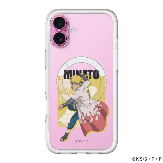 スリムプロテクションプレミアムケース with MagSafe［ NARUTO -ナルト- 疾風伝 - 波風ミナト ］