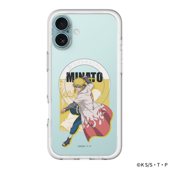 スリムプロテクションプレミアムケース with MagSafe［ NARUTO -ナルト- 疾風伝 - 波風ミナト ］