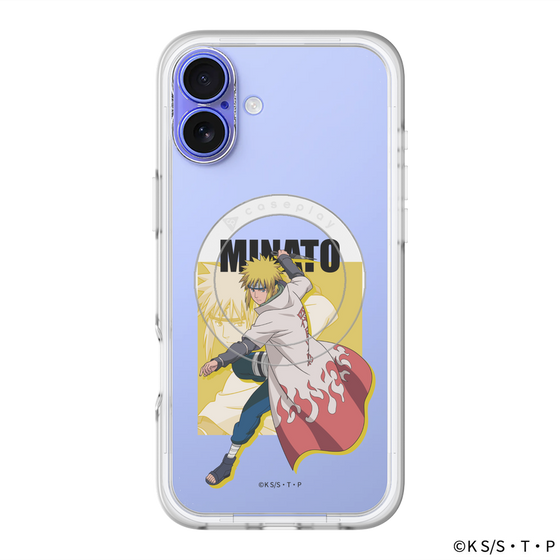 スリムプロテクションプレミアムケース with MagSafe［ NARUTO -ナルト- 疾風伝 - 波風ミナト ］