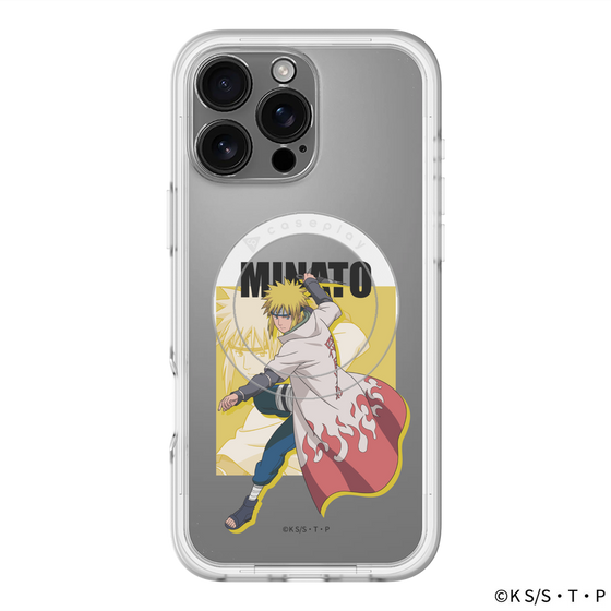スリムプロテクションプレミアムケース with MagSafe［ NARUTO -ナルト- 疾風伝 - 波風ミナト ］