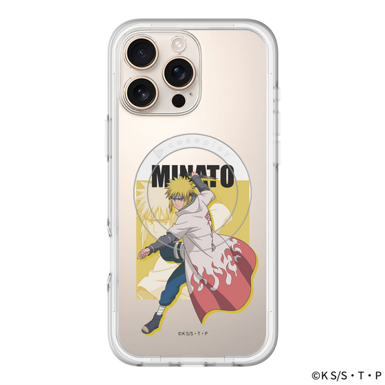 スリムプロテクションプレミアムケース with MagSafe［ NARUTO -ナルト- 疾風伝 - 波風ミナト ］