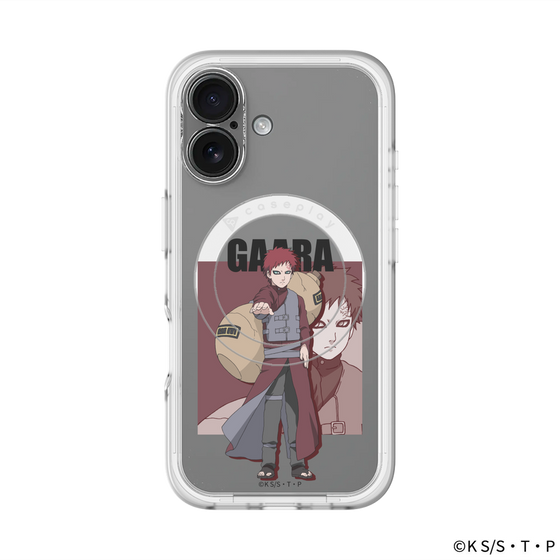 スリムプロテクションプレミアムケース with MagSafe［ NARUTO -ナルト- 疾風伝 - 我愛羅 ］