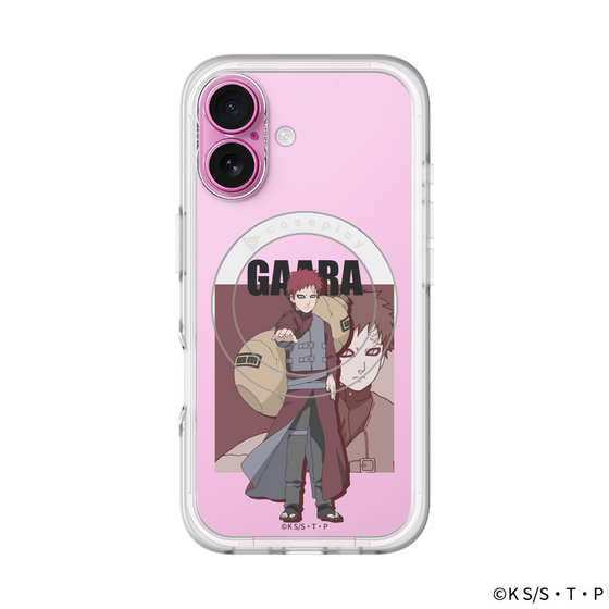 スリムプロテクションプレミアムケース with MagSafe［ NARUTO -ナルト- 疾風伝 - 我愛羅 ］