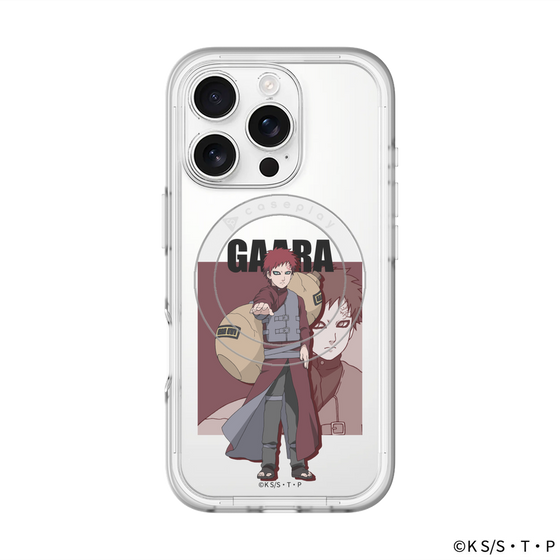 スリムプロテクションプレミアムケース with MagSafe［ NARUTO-ナルト- 疾風伝 - 我愛羅 ］