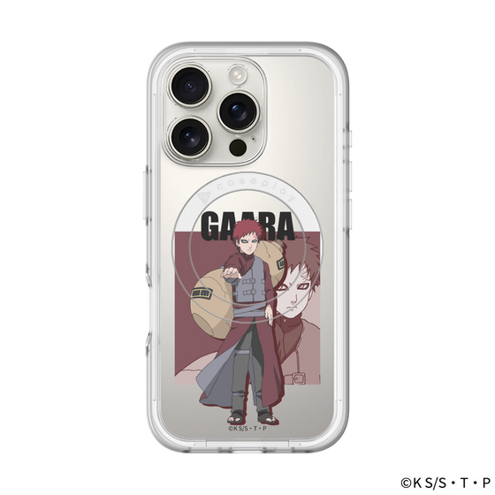 スリムプロテクションプレミアムケース with MagSafe［ NARUTO -ナルト- 疾風伝 - 我愛羅 ］