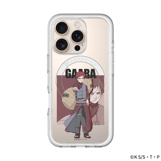 スリムプロテクションプレミアムケース with MagSafe［ NARUTO -ナルト- 疾風伝 - 我愛羅 ］