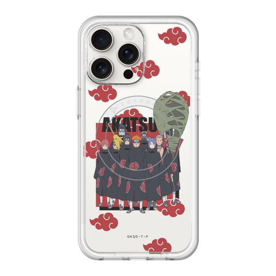 スリムプロテクションプレミアムケース with MagSafe［ NARUTO -ナルト- 疾風伝 - 暁 ］