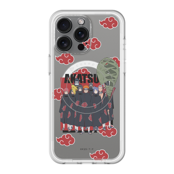 スリムプロテクションプレミアムケース with MagSafe［ NARUTO -ナルト- 疾風伝 - 暁 ］