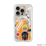 スリムプロテクションプレミアムケース with MagSafe［ NARUTO -ナルト- 疾風伝 - ステッカー - うずまきナルト ］